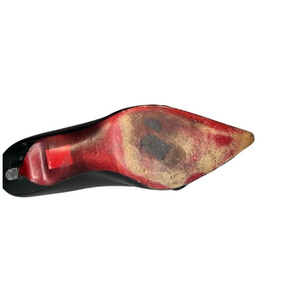 Louboutin Black Kitten Heels 36 - Picture 7 of 10